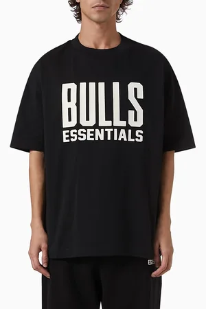 FEAR OF GOD X NBA Bulls T-shirt in Cotton