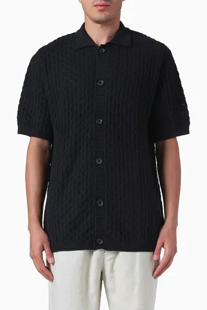 Les Deux Gespertus Shirt in Cotton-blend Knit