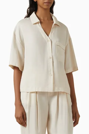 Eberjey Woven Top in TENCEL™ Lyocell
