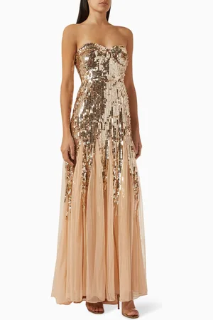 Mac Duggal Sequin-embellished Gown