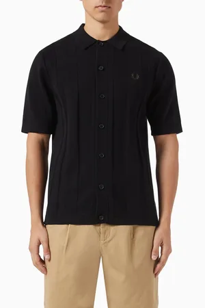 Fred Perry Knitted Shirt in Cotton