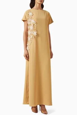 Ruya Floral-embellished Kaftan