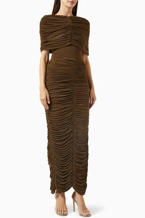 CHATS BY C.DAM Amand Top & Skirt Set in Jersey