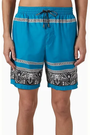 Dolce & Gabbana Mid-length Swim Shorts in Stretch Nylon