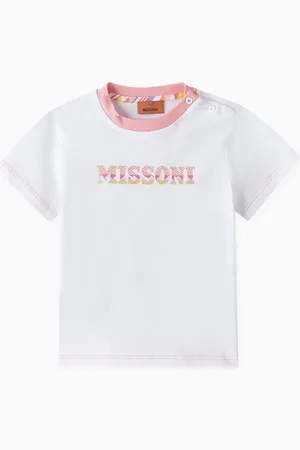 Missoni Baby Logo T-shirt in Cotton