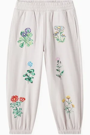 Stella McCartney Floral Printed Sweatpants in Organic Cotton
