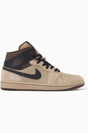 Jordan Air 1 Mid Sneakers in Leather