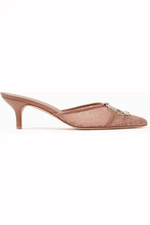 MALONE SOULIERS Missy 45 Mules in Lace Mesh