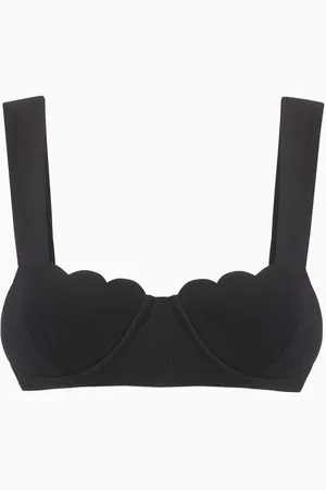 Marysia North Bikini Top in Textured Nylon