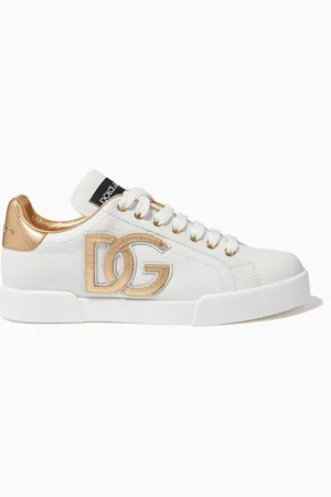 Dolce & Gabbana Portofino DG Sneakers in Leather