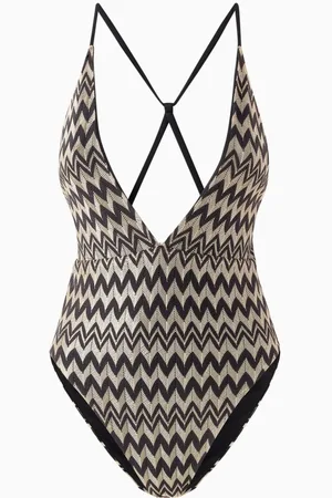 Livy White Point One-piece Swimsuit