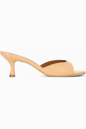 Staud Brigitte 55 Mule Sandals in Leather