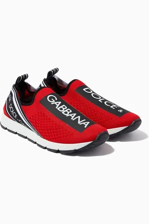 Dolce & Gabbana Slip-On Logo Sneakers