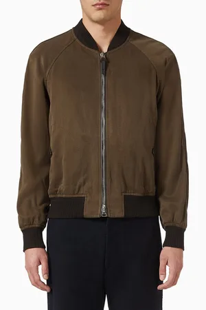 Tom Ford Fluid Bomber Jacket in Gabardine