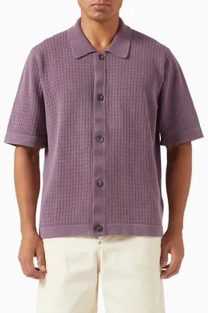 Corridor Washed Button-down Shirt in Pima Cotton