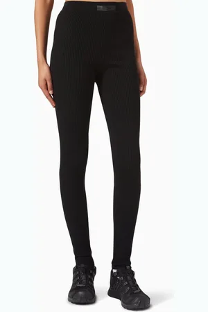 FEAR OF GOD Ribbed Leggings in Cotton Blend
