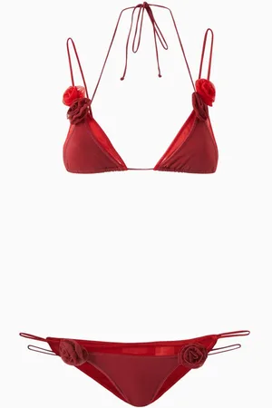 Oseree Rose Two-piece Swimsuit in Lurex