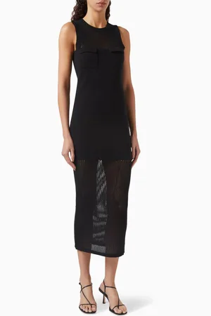 Matthew Bruch Tank Midi Dress in Knit
