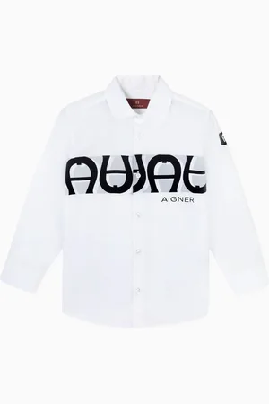 Aigner Logo-print Shirt in Cotton