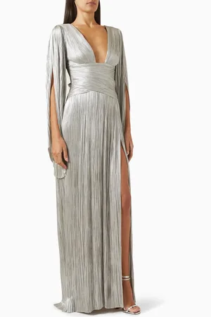 MARIA LUCIA HOHAN Alana Maxi Dress in Silk