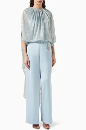 Maje Picape Jumpsuit & Cape Set