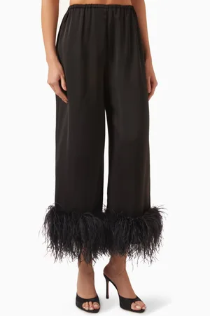 16Arlington Mandrake Cropped Pants in Satin