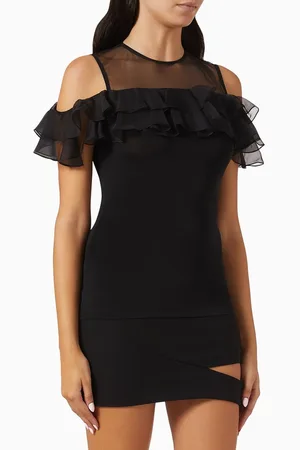 Nensi Dojaka Emili Frilled Top
