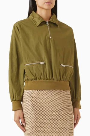 Prada Shirt Jacket in Cotton-poplin