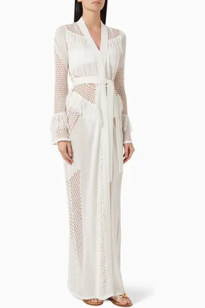MOEVA Itzel Kaftan in Mesh-knit