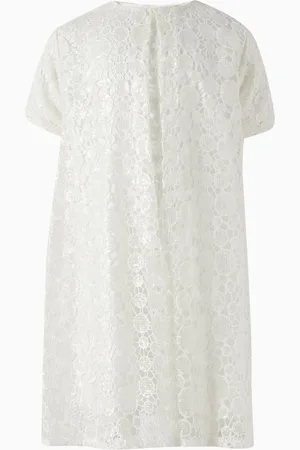 SHATHA ESSA A-line Dress in Guipure Lace