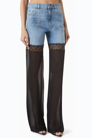 Nensi Dojaka Rebecca Hybrid Jeans in Denim