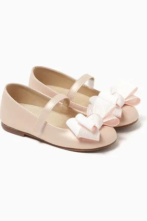 Babywalker Bow-embellished Ballet Flats