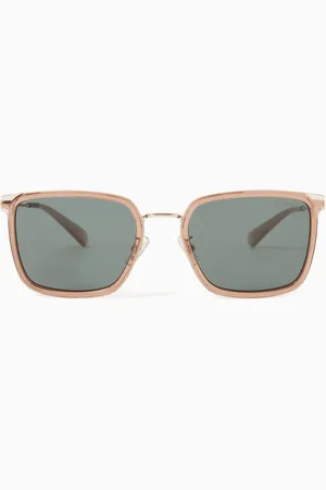 Coach Square Sunglasses in Metal