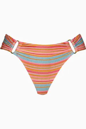 PQ Swim Detail Fanned Bikini Briefs