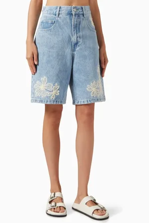 ALÉMAIS Charlene Shorts in Denim