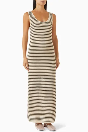 RAG&BONE Zoey Striped Maxi Dress in Crochet