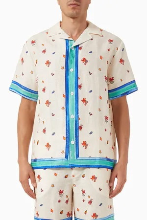CHE Bellagio Printed Shirt in Linen