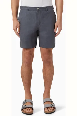 ONIA Fixed-waist Shorts in Linen