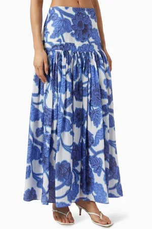 ALEXIS Napoli Maxi Skirt in Rayon-blend