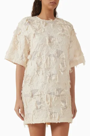 DAY Birger et Mikkelsen Nori Textured Mini Dress in Cotton Blend