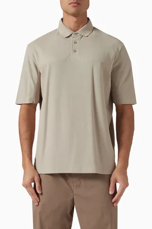 Armani Exchange AE Logo Zip Polo Shirt