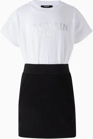 Balmain Logo Dress