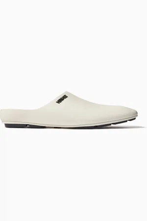 VERSACE Slippers in Calf Leather