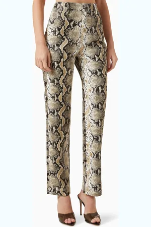Mossman Restless Serpent Pants in Faux Leather