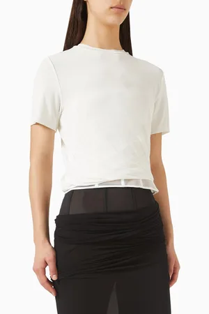 CHRISTOPHER ESBER Coiled Corset T-shirt in Jersey