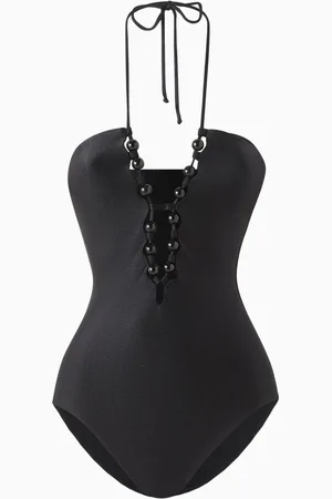 Adriana Degreas Golden Age Halterneck One-piece Swimsuit
