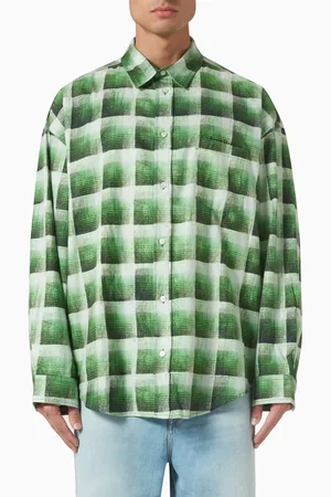 Acne Studios Check-print Shirt in Flannel