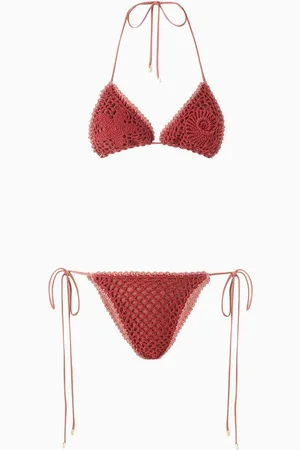 Leslie Amon Starfish Bikini Set in Crochet