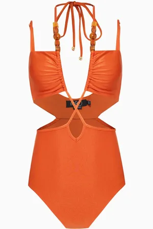 PATBO Lace-up One-piece Swimsuit