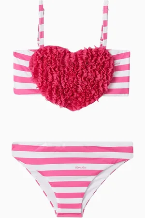 MONNALISA Ruffle-heart Two-piece Bikini